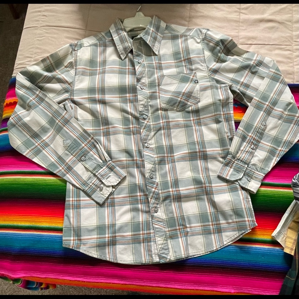 Marmot long sleeve button down shirt